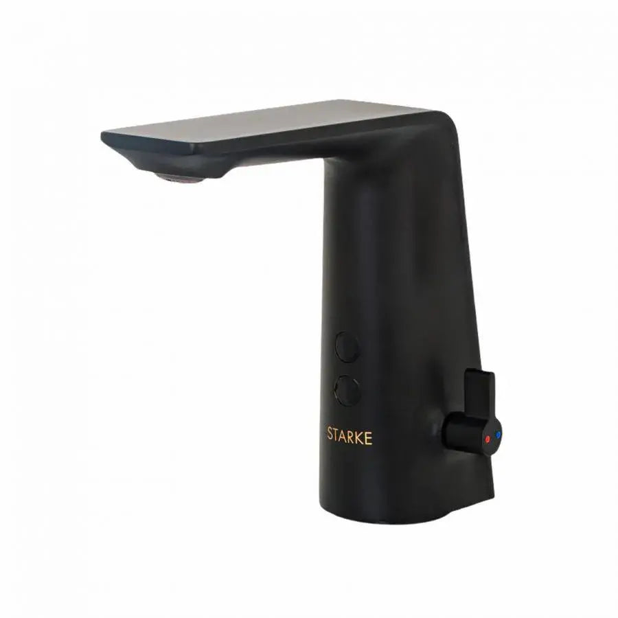 Bateria umywalkowa Sensor, mosiądz sanitarny, czarny, RW-190BK