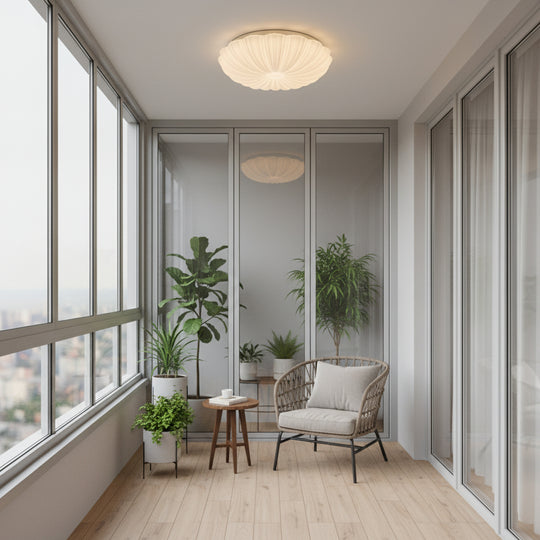 Lampa sufitowa LED Margareta 23 cm, 22 W, 3000 K / 4000 K / 6000 K, biała, metalowa i akrylowa Lampa sufitowa LED Domyślny tytuł Alessandro Design