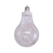 Dekoracyjna żarówka z wielokolorowym przewodem i wtyczką