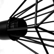 Żyrandol Shion 3*E27, czarny, metalowy