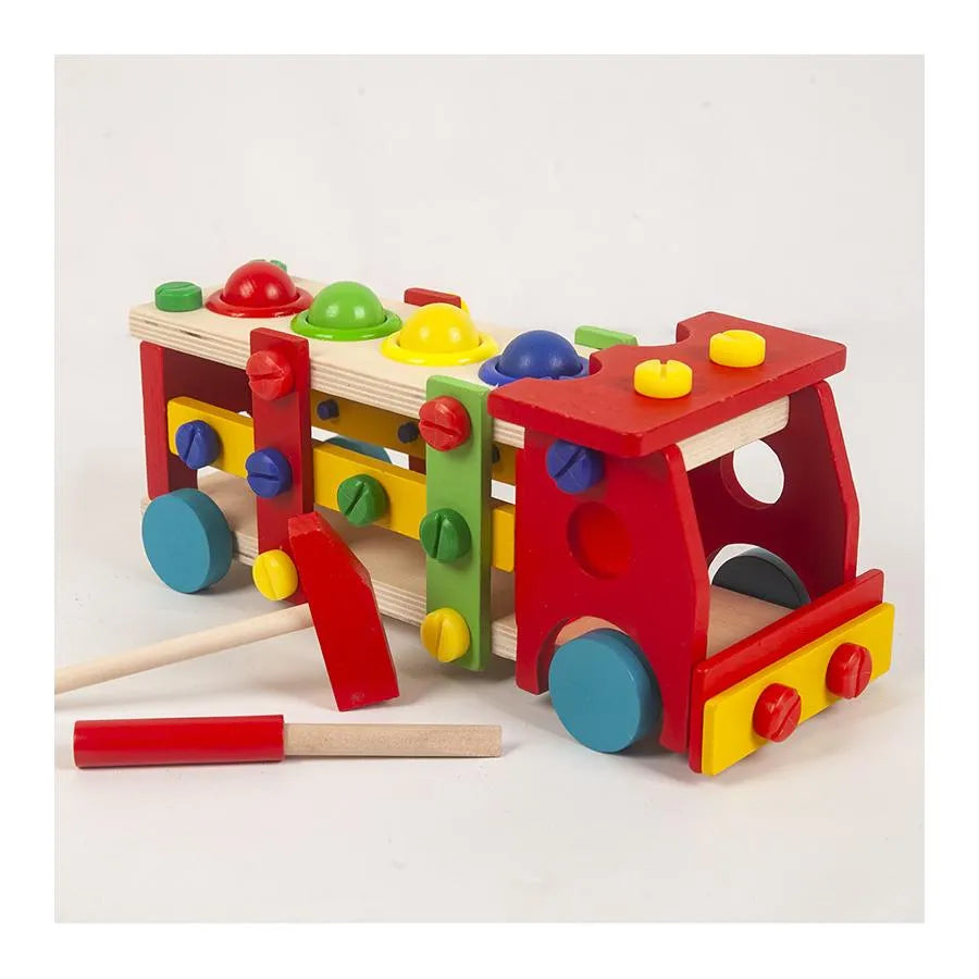 2 w 1 stół narzędziowy do ciężarówek z kulką i młotkiem