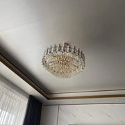 Żyrandol kryształowy Kaison 16xE14 złoty