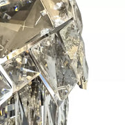 WINDSOR Nobile Kryształowy Żyrandol 5xE27, Średnica 40 cm, Chrom Błyszczący, Regulowana Wysokość