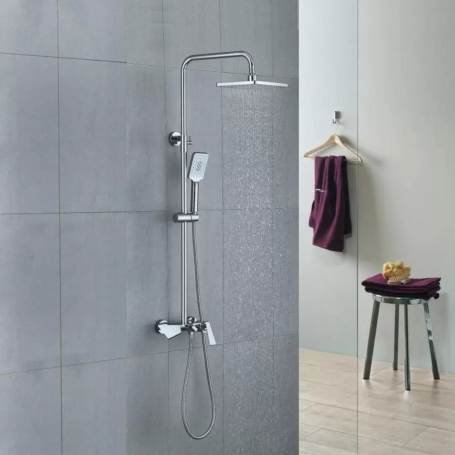 Kolumna prysznicowa, mosiądz sanitarny, chrom, 6720