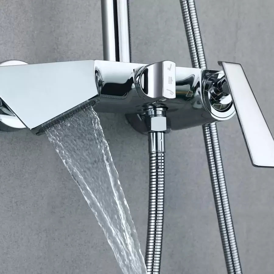 Kolumna prysznicowa, mosiądz sanitarny, chrom, 6720