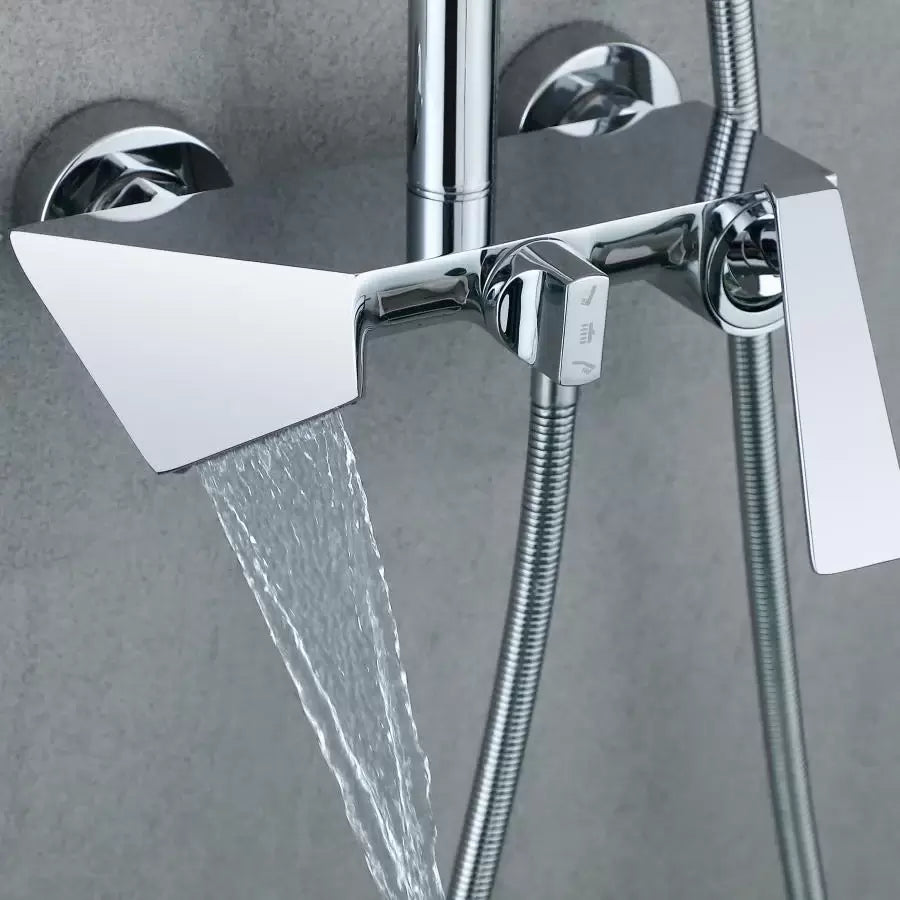 Kolumna prysznicowa, mosiądz sanitarny, chrom, 6720