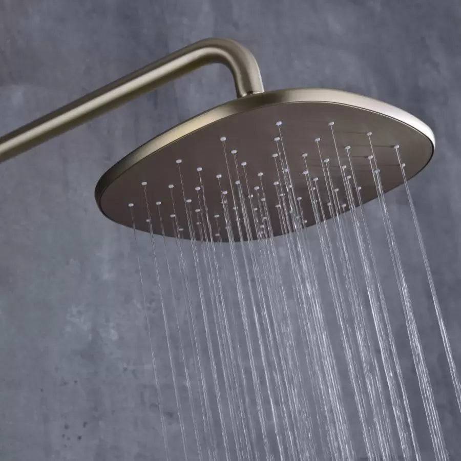 Kolumna prysznicowa, mosiądz sanitarny, złoto, 9810D