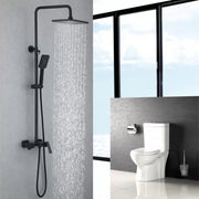 Kolumna prysznicowa, mosiądz sanitarny, czarny, 6720H