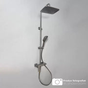 Kolumna prysznicowa, mosiądz sanitarny, wykończenie satynowe, 9810N