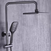 Kolumna prysznicowa, mosiądz sanitarny, wykończenie satynowe, 9810N