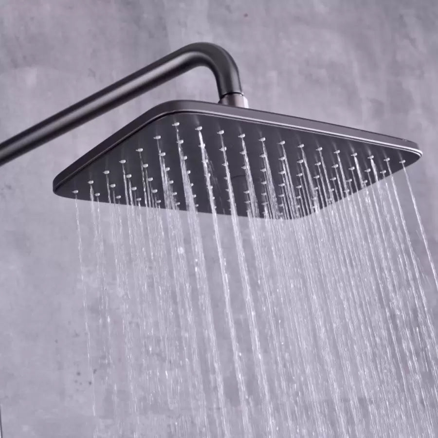 Kolumna prysznicowa, mosiądz sanitarny, wykończenie satynowe, 9810N