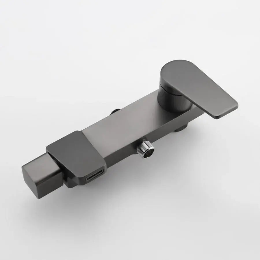 Kolumna prysznicowa, mosiądz sanitarny, wykończenie satynowe, 9910N