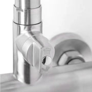 Kolumna prysznicowa, stal nierdzewna SUS304, wykończenie satynowe, LY001