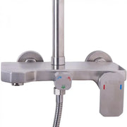 Kolumna prysznicowa, stal nierdzewna SUS304, wykończenie satynowe, N/LY001