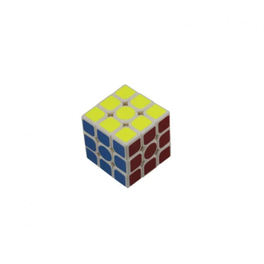 Kostka Rubika 3X3 wielokolorowa ze stojakiem, CP-379001