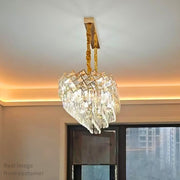 Żyrandol kryształowy WINDSOR Regalis 10x E14, średnica 85 cm, błyszczące złoto, regulowana wysokość