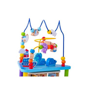 Gra edukacyjna Montessori z motywem oceanu, wielofunkcyjna, wielokolorowa, drewniana