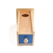 Gra Magic Drawer, 3 elementy, niebieski i kremowy, drewno