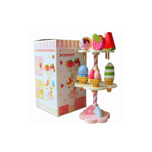 Stojak na smakołyki Little Treats, zabawka, 15 elementów, drewno