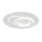 LED żyrandol z pilotem Nolux Luminosa, 120W, 3 kół, zimno/gorące/neutralne światło, niestabilne, białe