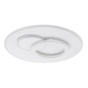 LED żyrandol z pilotem Nolux Luminosa, 120W, 3 kół, zimno/gorące/neutralne światło, niestabilne, białe