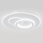 LED żyrandol z pilotem Nolux Luminosa, 120W, 3 kół, zimno/gorące/neutralne światło, niestabilne, białe