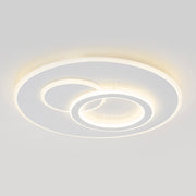 LED żyrandol z pilotem Nolux Luminosa, 120W, 3 kół, zimno/gorące/neutralne światło, niestabilne, białe