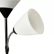 Lampa Rory 2x E27 Biało Czarna