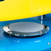 Żyrandol Beti, 3*E27, Niebieski, Drewno