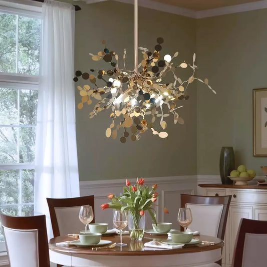 Żyrandol Bruno 3x G9 Złoty