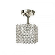 Żyrandol Catrina, 1*E27, chrom, metal i kryształ