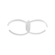 Żyrandol LED z pilotem NOAH 64W, 2 elementy, światło zimne/ciepłe/neutralne, ściemnialny, biały