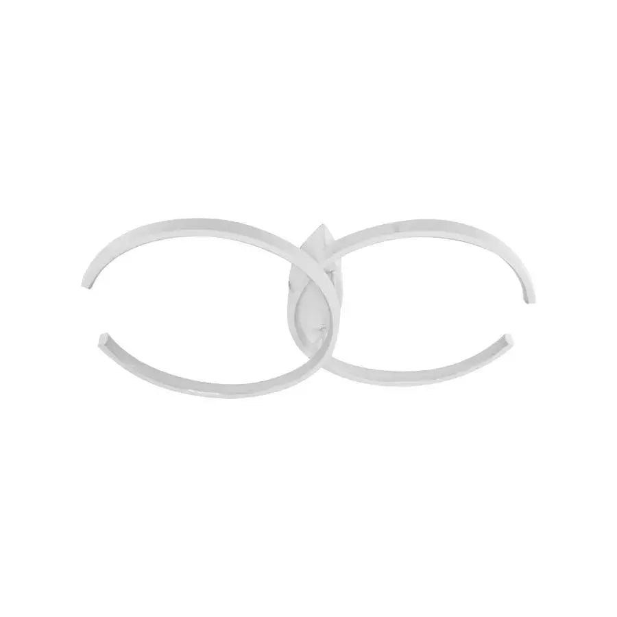 Żyrandol LED z pilotem NOAH 64W, 2 elementy, światło zimne/ciepłe/neutralne, ściemnialny, biały