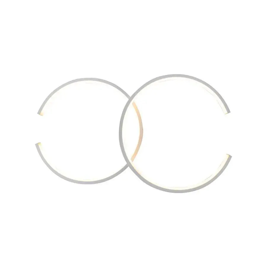 Żyrandol LED z pilotem NOAH 64W, 2 elementy, światło zimne/ciepłe/neutralne, ściemnialny, biały