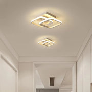 Żyrandol LED VERTEX Matrix Overlapping Diamonds, 44 W, 2 diamenty, zimne/ciepłe/neutralne światło, biały