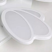 Żyrandol LED TULIPAN 47W z pilotem, 3 płatki, światło zimne/ciepłe/neutralne, ściemnialny, biały