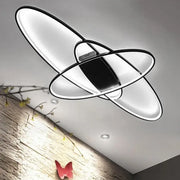 Żyrandol LED ORBITA z pilotem, 140 W, zimne/ciepłe/neutralne światło, ściemnialny, czarny