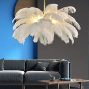 Żyrandol LED 40W Minoss, Pene, Biały