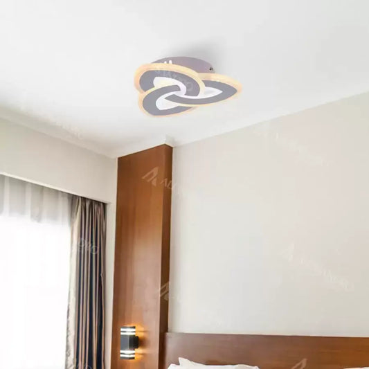 Żyrandol LED ARROW 48W, średnica 20 cm, światło zimne/ciepłe/neutralne, biały