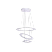 Żyrandol LED Serena, 190W, ściemnialny, biały