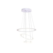 Żyrandol LED Serena, 190W, ściemnialny, biały