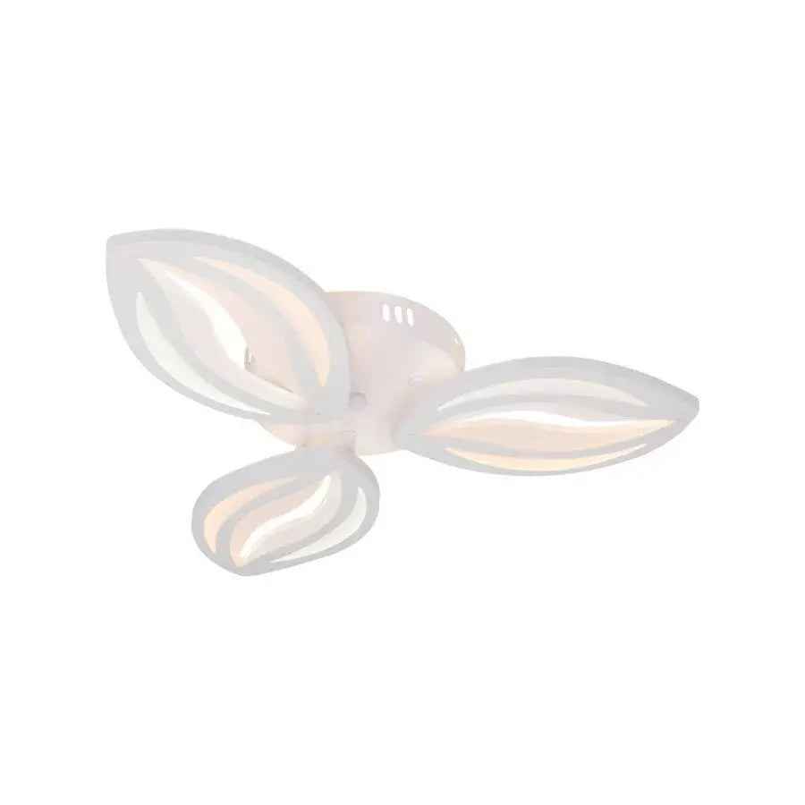 Żyrandol LED ORCHID 39W z pilotem, 3 płatki, światło zimne/ciepłe/neutralne, ściemnialny, biały