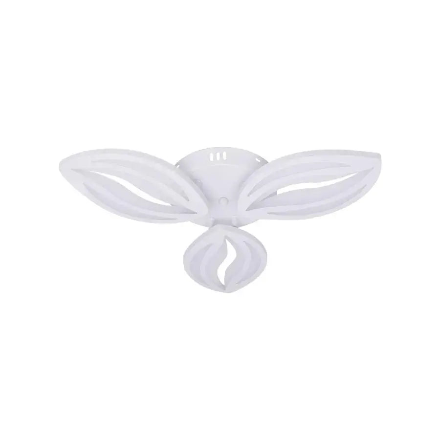Żyrandol LED ORCHID 39W z pilotem, 3 płatki, światło zimne/ciepłe/neutralne, ściemnialny, biały