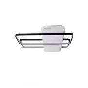 Żyrandol LED z pilotem ARIANNA 75W, 3 elementy, światło zimne/ciepłe/neutralne, ściemnialny, czarny