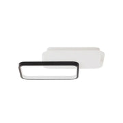 Żyrandol LED z pilotem CAROLINA 50 W, 2 elementy, światło zimne/ciepłe/neutralne, ściemnialny, czarny