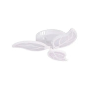 Żyrandol LED z pilotem LAURICE, 33 W, 3 płatki, zimne/ciepłe/neutralne światło, ściemnialny, biały