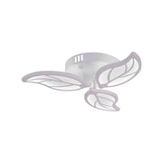 Żyrandol LED z pilotem LAURICE, 33 W, 3 płatki, zimne/ciepłe/neutralne światło, ściemnialny, biały