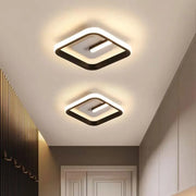 Żyrandol LED VICTORIA, 16W, zimne/ciepłe/neutralne światło, czarno-biały
