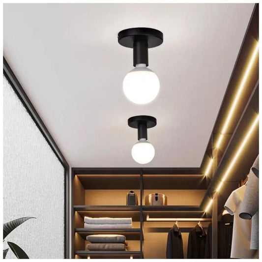 Żyrandol MODERNIST Mono 1x E27, czarny, nowoczesny design