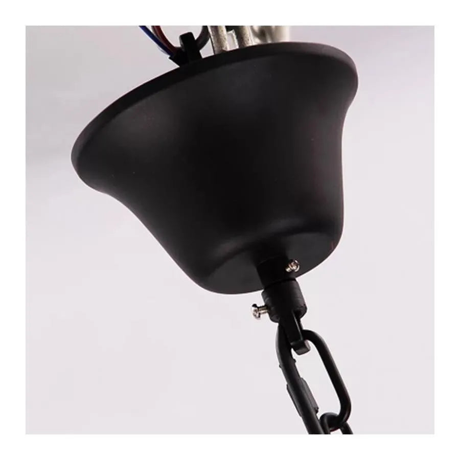 Rustykalny żyrandol sznurkowy 6x E27 okrągły wiszący sznur